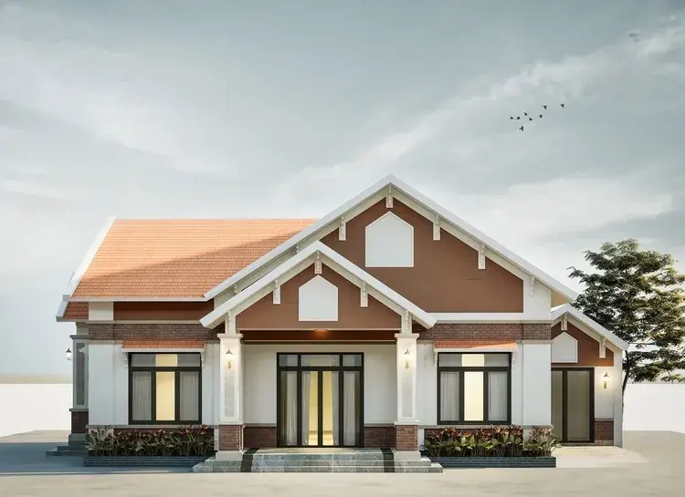 Tổng hợp ảnh mẫu nhà nóc thái cuốn hút nhất hiện nay