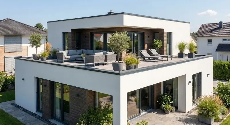 88+ Mẫu nhà mái bằng vuông xu hướng kiến trúc hiện đại