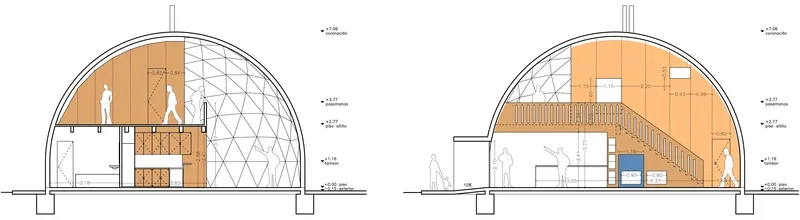 Xin phép xây dựng bản vẽ nhà vòm