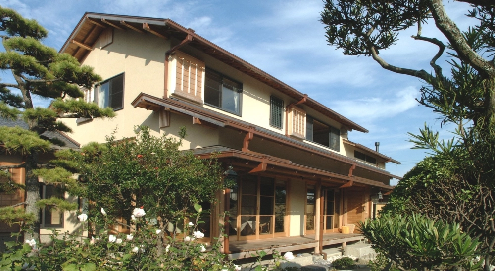 Bản vẽ phối cảnh biệt thự mái nhật 3d chi tiết và chân thực