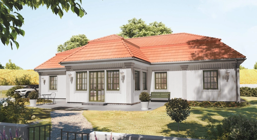 Vẻ đẹp mặt tiền nhà cấp 4 mái nhật tối giản nhưng không kém phần tinh tế