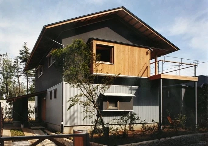 Xu hướng thiết kế mặt tiền nhà mái nhật mới nhất ưu tiên sự tối giản