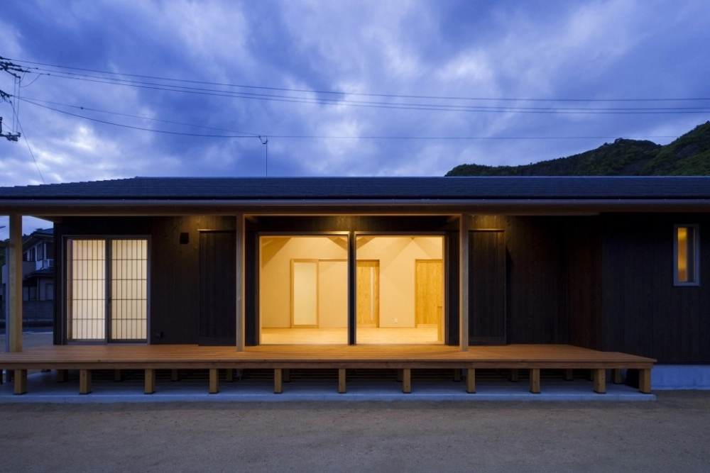 Mẫu nhà cấp 4 mái nhật 10x15m không gian mở