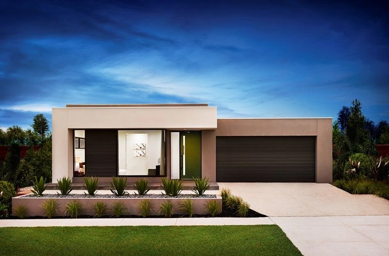 Kiến trúc mới lạ cho nhà mái bằng 1 tầng phong cách hiện đại