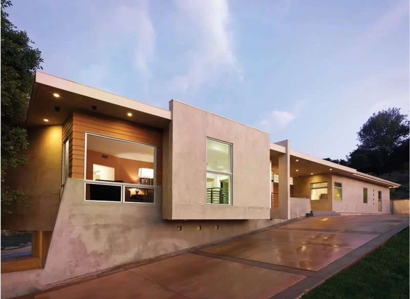 Mặt tiền ấn tượng với nhà mái bằng 1 tầng mặt tiền đẹp