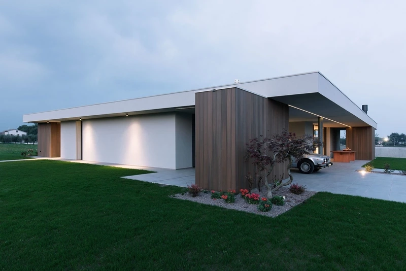 Công năng đầy đủ nhà mái bằng 3 phòng ngủ đầy đủ công năng