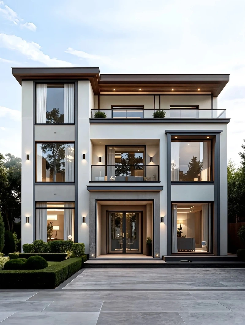 Mặt tiền rộng nổi bật nhà mái bằng 3 tầng mặt tiền rộng