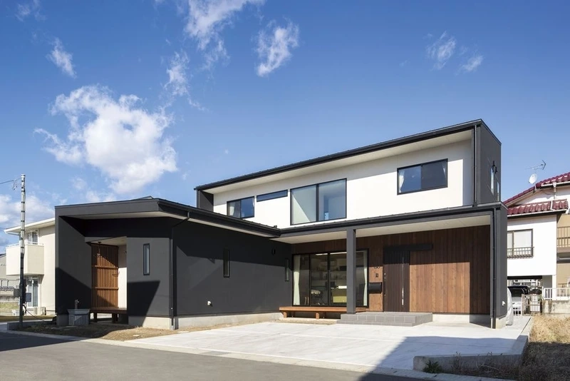 Tiện nghi và thoải mái nhà mái bằng chữ L tiện nghi