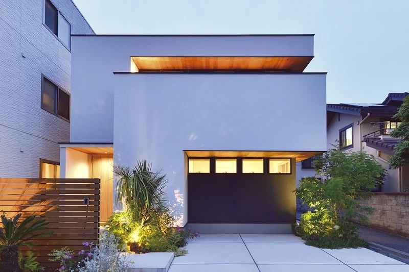 Khám phá nhà mái bằng có gác lửng hiện đại sang trọng