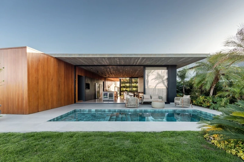 Ngôi nhà cấp 4 tiện nghi nhà mái bằng đơn giản cấp 4