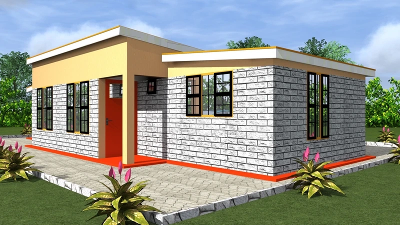 Tiện nghi cho mọi nhu cầu nhà mái bằng đơn giản tiện nghi