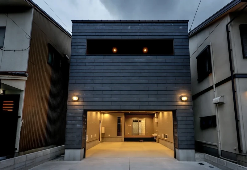 Kiến trúc hiện đại thanh lịch nhà mái bằng đơn giản kiến trúc hiện đại