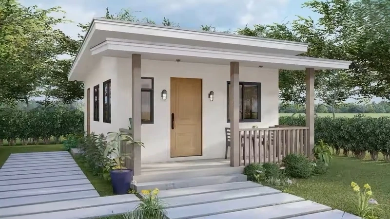 Bền đẹp và tiện nghi nhà mái bằng giá rẻ bền đẹp