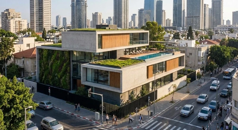 Tiện nghi 1 tầng với nhà mái bằng hiện đại 1 tầng