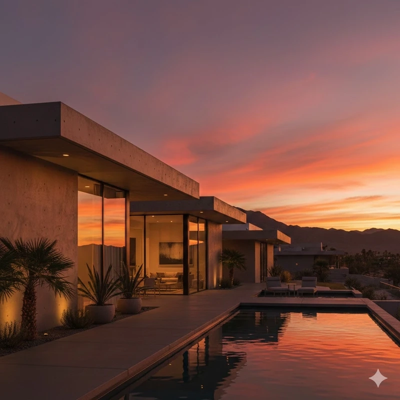 Kiến trúc vuông vức nhà mái bằng hiện đại kiến trúc vuông