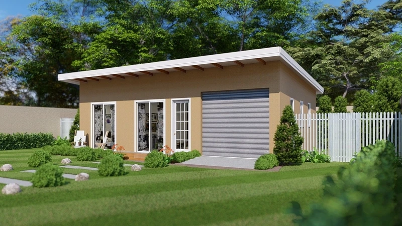 Lý tưởng cho gia đình trẻ nhà mái bằng nhỏ cho gia đình trẻ