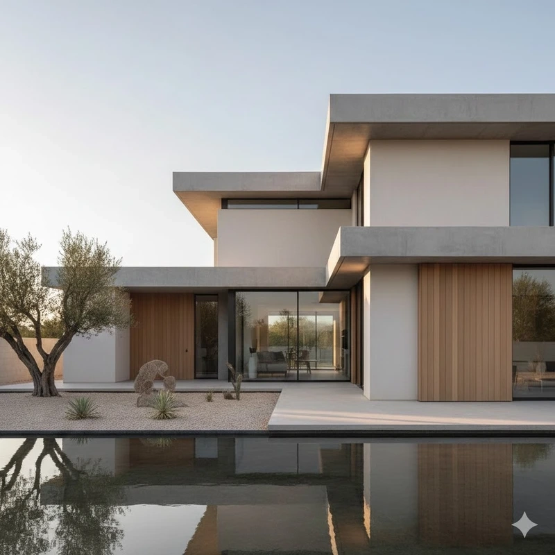 Xu hướng nổi bật hiện nay nhà mái bằng tối giản xu hướng mới