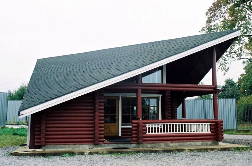 Nhà mái lệch nhỏ trẻ trung hợp xu hướng hiện nay