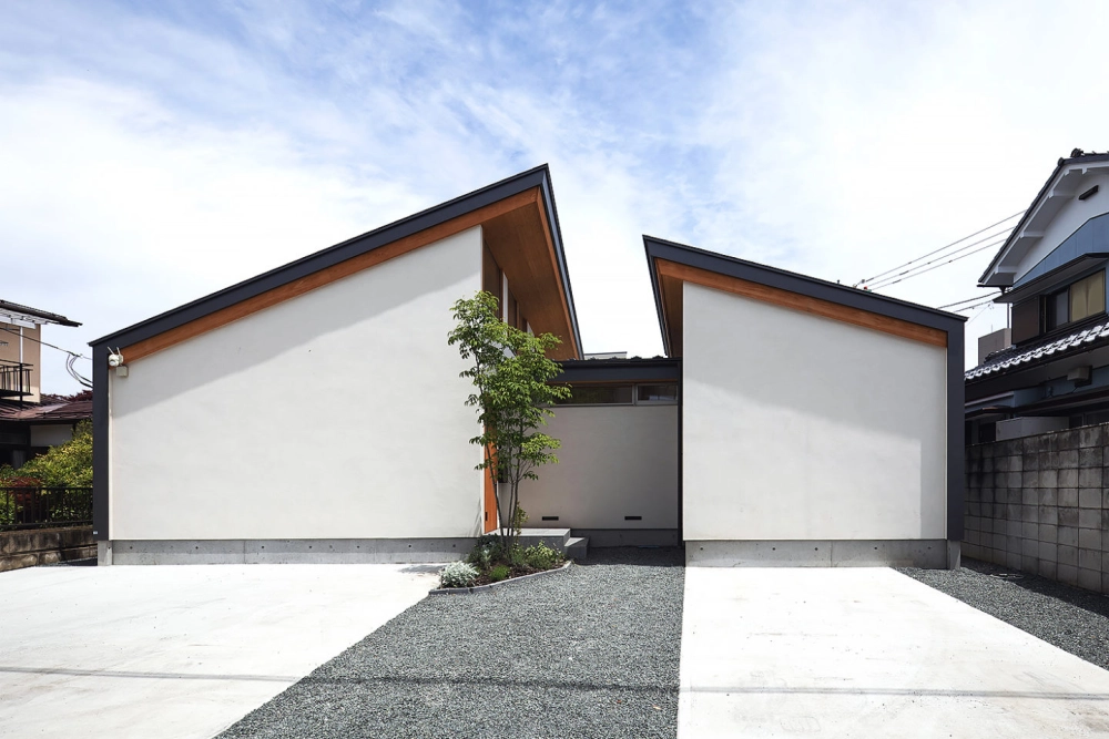 Mẫu nhà mái lệch tối giản được yêu thích hiện nay