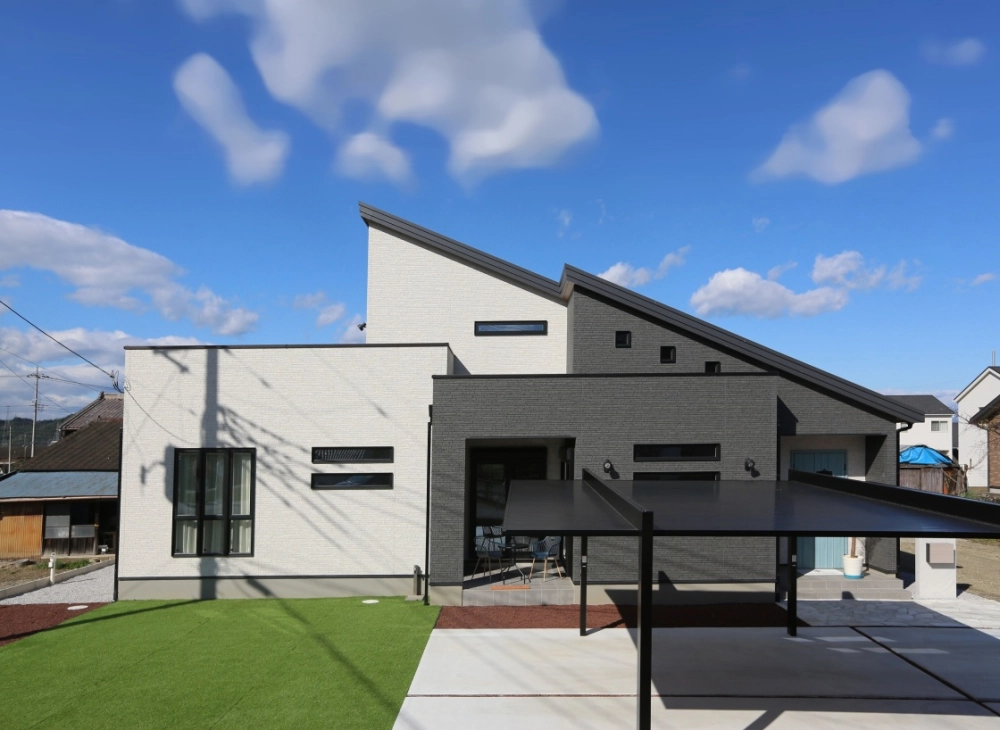 Thiết kế nhà mái lệch tối giản tối ưu công năng