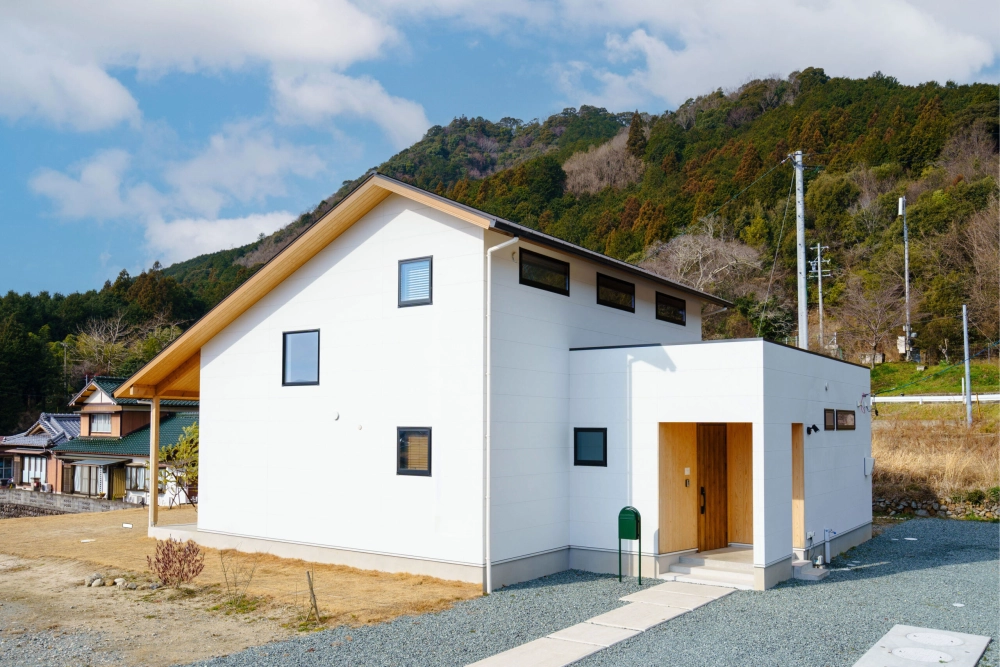 Nhà mái lệch phong cách tối giản nhẹ nhàng tinh tế