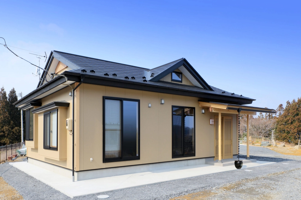 Nhà mái nhật 1 tầng 3 phòng ngủ đầy đủ tiện nghi