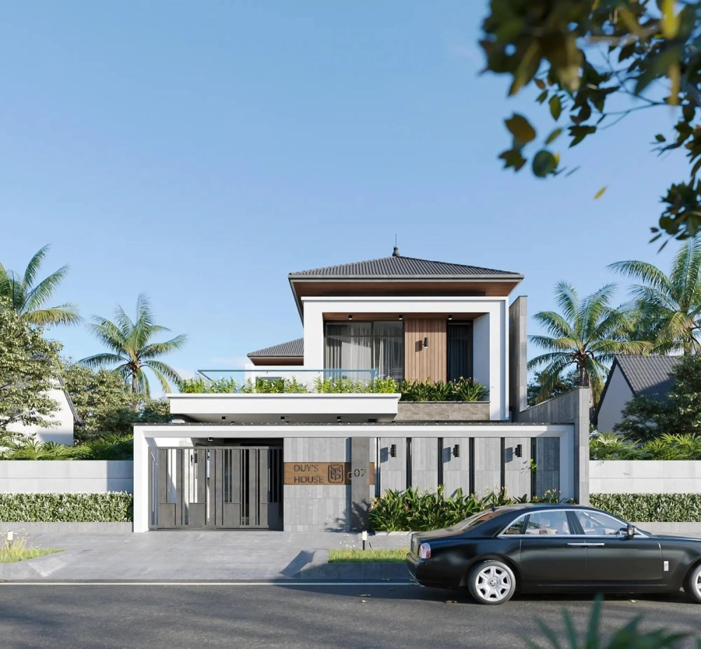 Mặt bằng tầng 1 nhà mái nhật 3 tầng được bố trí khoa học