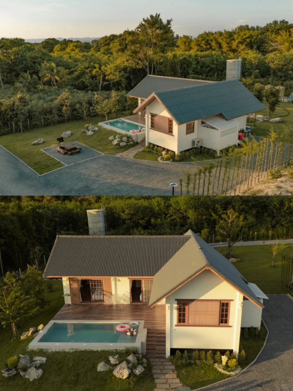 Mặt bằng nhà mái nhật chữ l 100m2 phân chia khoa học