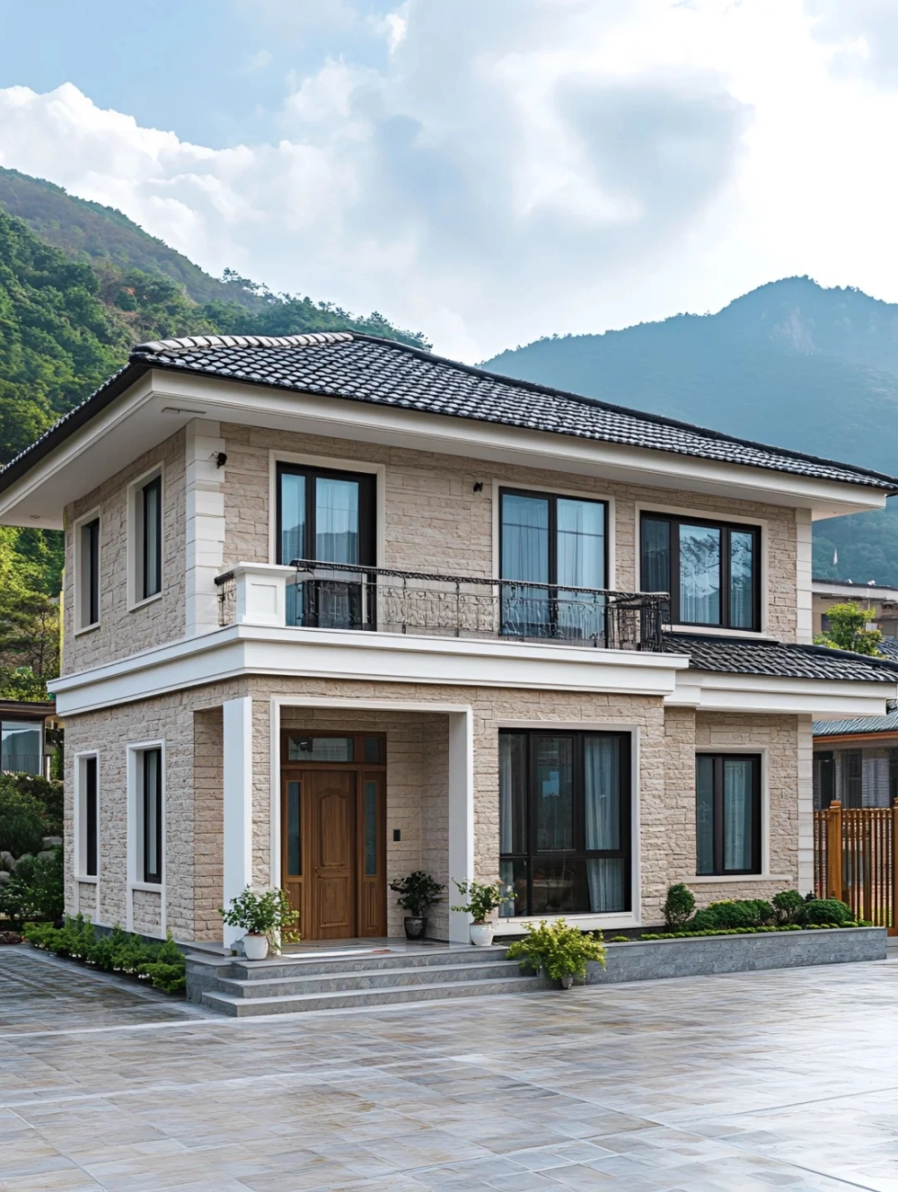 Chi tiết quy trình lợp mái ngói biệt thự nhật được giám sát chặt chẽ