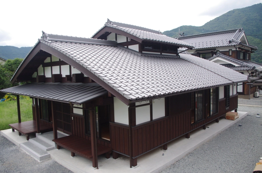 Mẫu nhà mái nhật nông thôn nhỏ gọn phù hợp ngân sách thấp