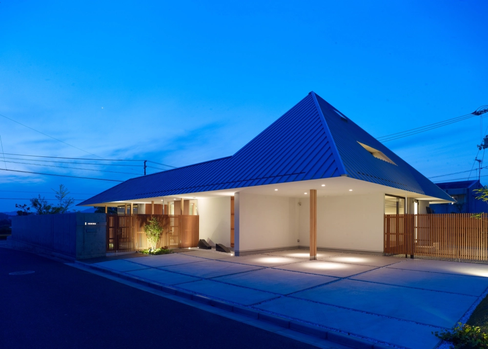 Thiết kế nhà mái nhật nông thôn tiết kiệm cho gia đình trẻ