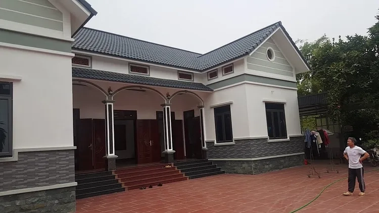 Ý tưởng thiết kế nhà mái thái chữ u tối ưu công năng