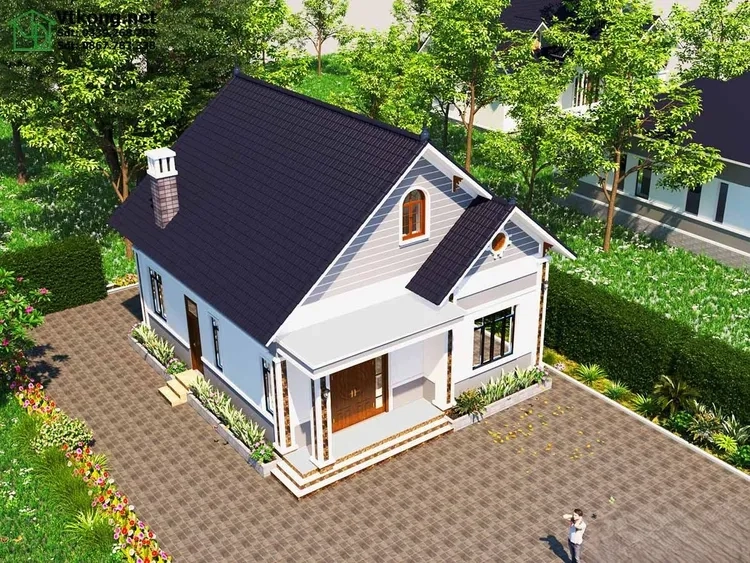 Phong cách nhà mái thái đơn giản thành thị gọn