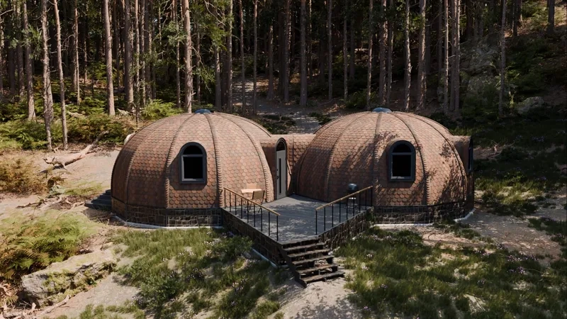 Mẫu nhà mái vòm lắp ghép giá rẻ bền