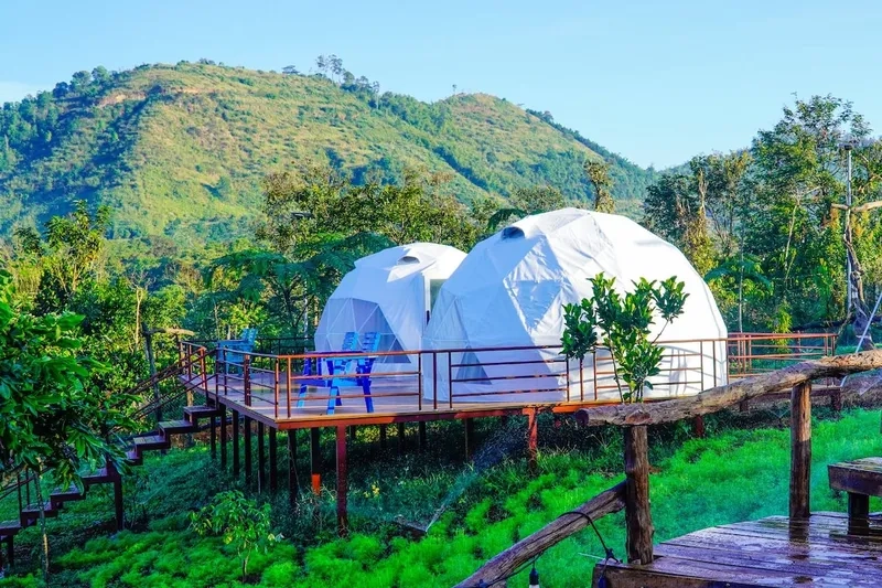 Giá thi công homestay mái vòm tốt