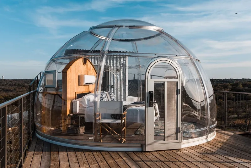 Mẫu nhà vòm lắp ghép Panel cách nhiệt