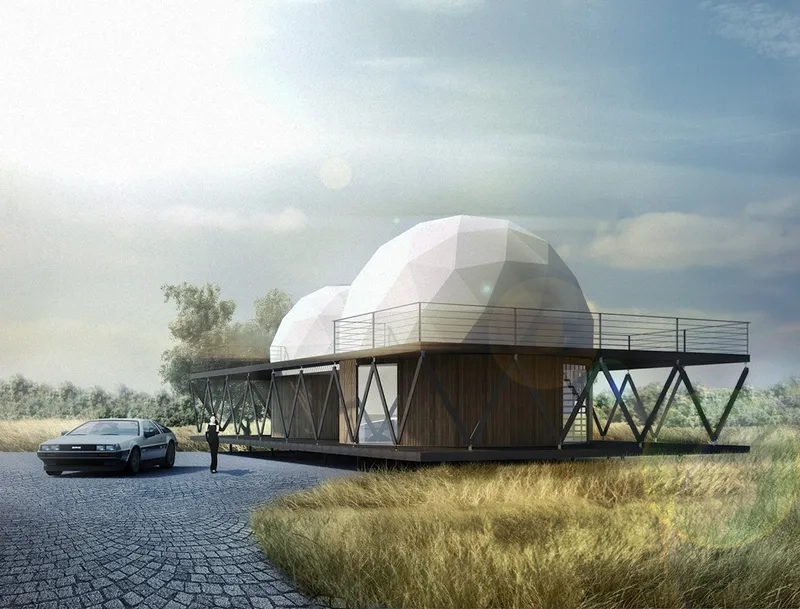 Rút ngắn thời gian lắp ghép nhà vòm