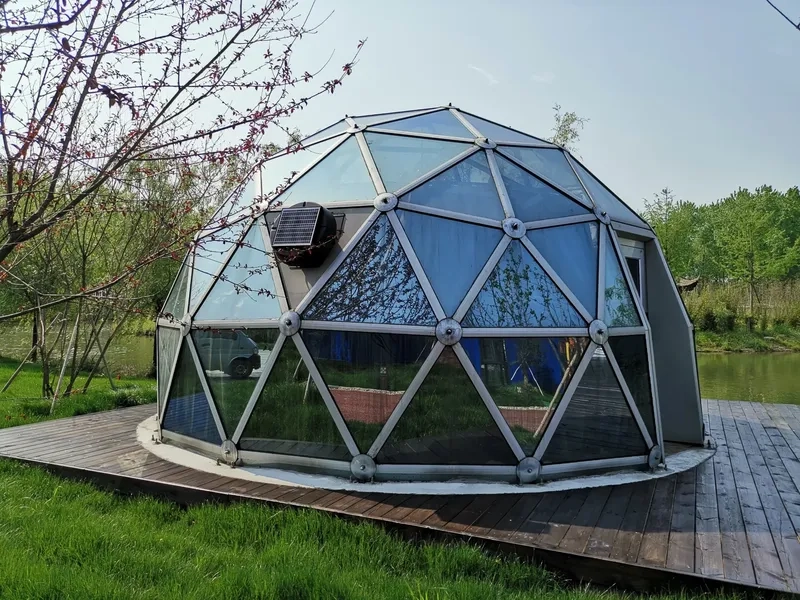 Kiểu nhà vòm lắp ghép di động rất tiện