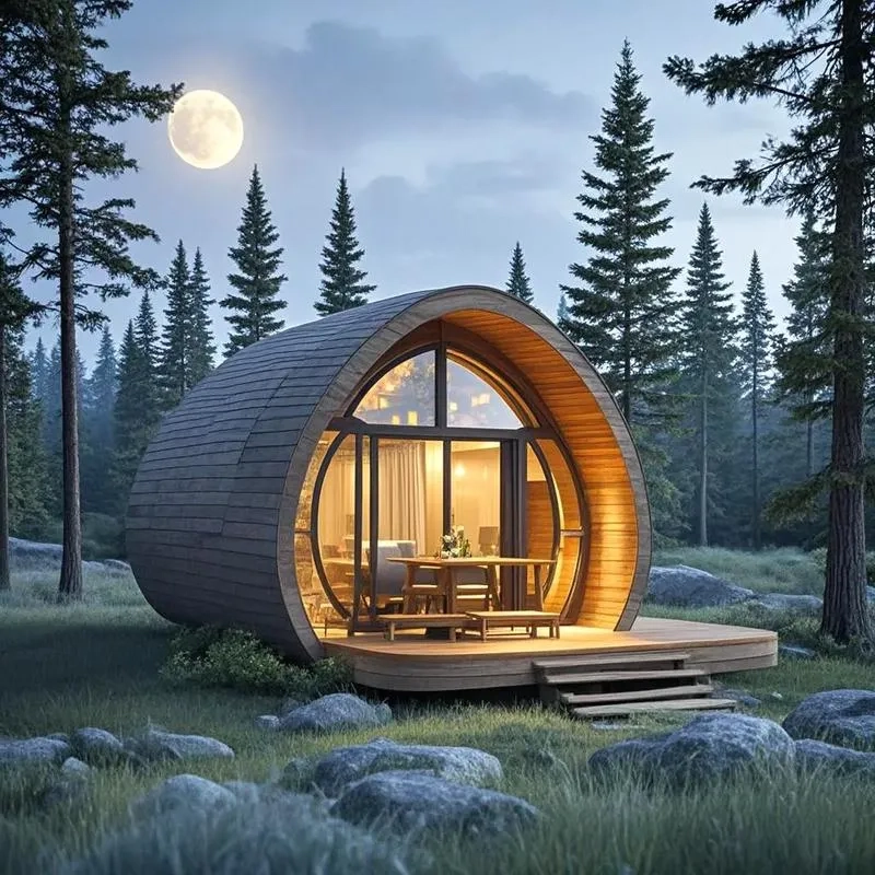 Thiết kế Dome House nghỉ dưỡng sang