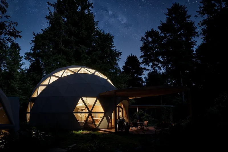 Nhà mái vòm sang trọng kiểu Ý