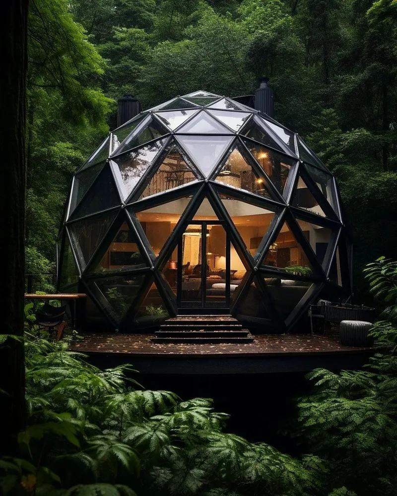 Nghệ thuật diễn họa kiến trúc nhà vòm