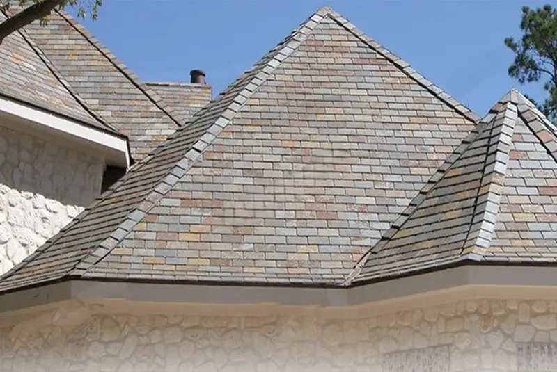 Mái mansard lợp đá Slate tôn nét đẹp tinh tế sang trọng