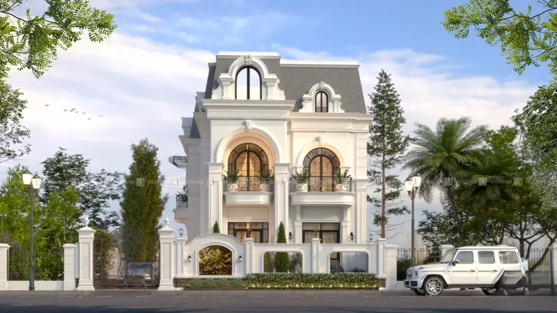 Thiết kế nhà mái Mansard hiện đại dẫn đầu xu hướng mới