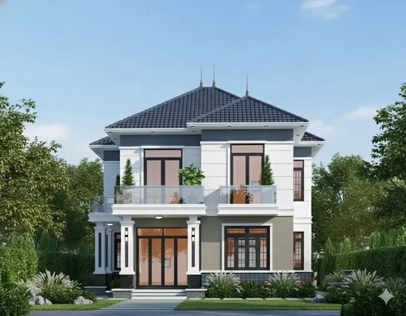 Mẫu nhà mái Nhật đẹp được đánh giá cao