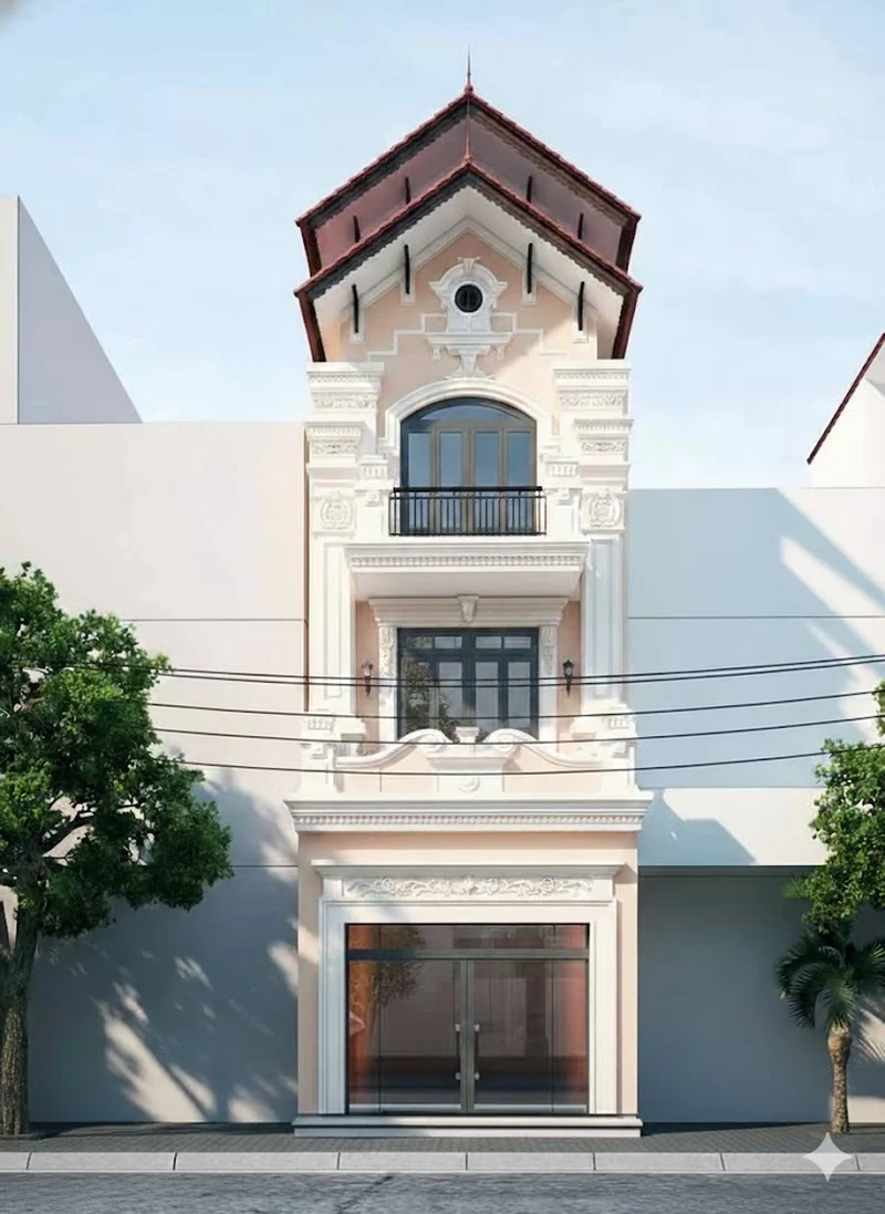 Gợi ý Nhà ống mái Thái tiết kiệm chi phí