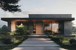 60+ Mẫu nhà mái bằng sân vườn phong cách hiện đại tinh tế