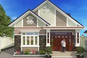 Tham khảo ảnh mẫu nhà mái thái nhỏ giúp gia chủ xây tổ ấm