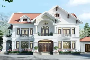 Những ảnh mẫu nhà mái thái vuông phù hợp cho diện tích nhỏ