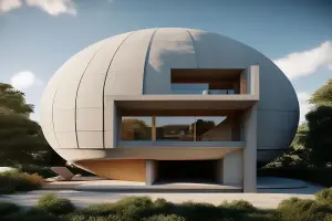 25+ nhà mái vòm bê tông kiên cố dẫn đầu xu hướng xây dựng