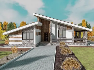 118+ Mẫu nhà cấp 4 mái lệch tinh tế dẫn đầu xu hướng